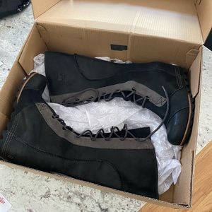 Sorel Cate the Great Black Tall Wedge Boots